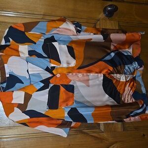 DR2 Multicolor Abstract Shirt